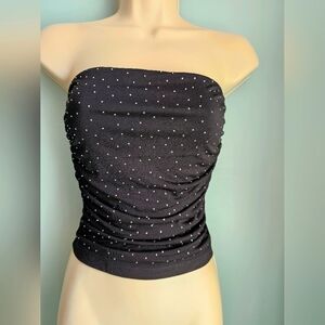 rue21 strapless crop top